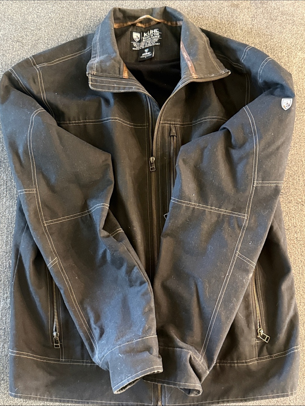 Kuhl Men's Black Lightweight Shirt Jacket